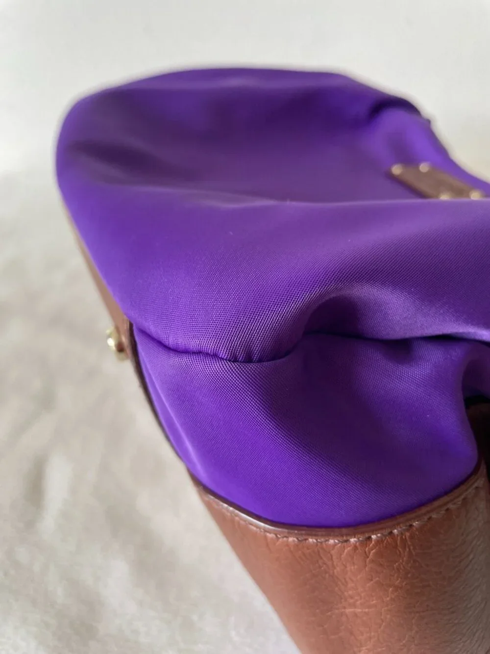 Share Kate Spade Grammercy Park Stevie Y2K in Nylon, African Violet (purple)- Y2